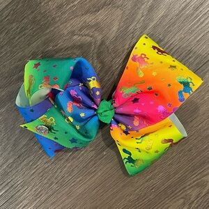 Rainbow unicorn jojo bow